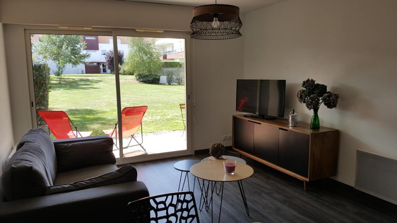 Charmant Studio Residence Avec Terrasse Jardin Au Centre De Vannes Eksteriør bilde
